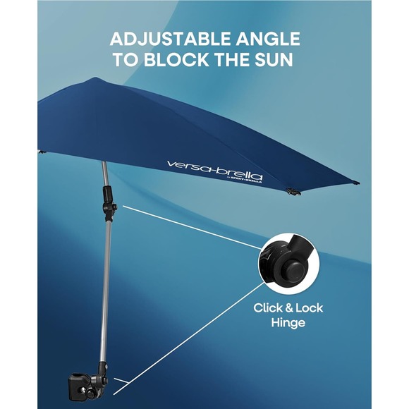 Sport-Brella Versa-Brella SPF 50+ Adjustable Umbrella with Universal Clamp - Picture 5 of 7
